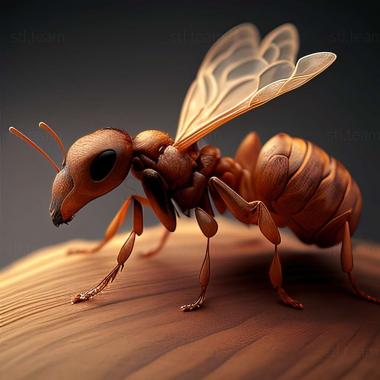 3D модель Lasius neglectus (STL)